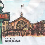 dessin gare de lest