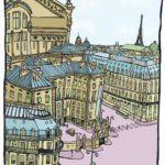 dessin opera paris