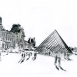 Pyramide du Louvre par Jacques Caspar
