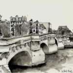 dessin pont neuf